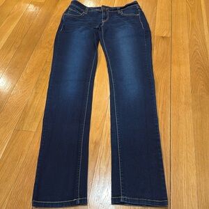 Inc Denim regular fit skinny leg size 4 long.